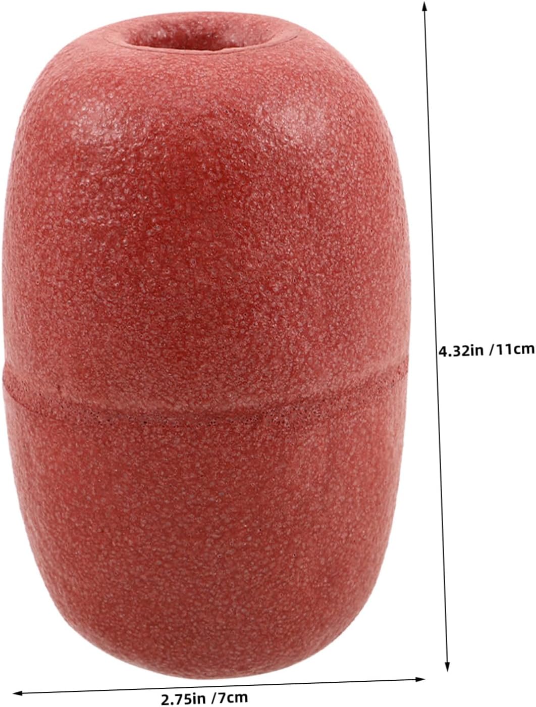 8pcs PVC Foam Fishing Marker Buoy with Hydrodynamic Structure and Stable Buoyancy for Crab Traps and Dock Lines, Lightweight Red Rope Float for Crayfish Float Operations