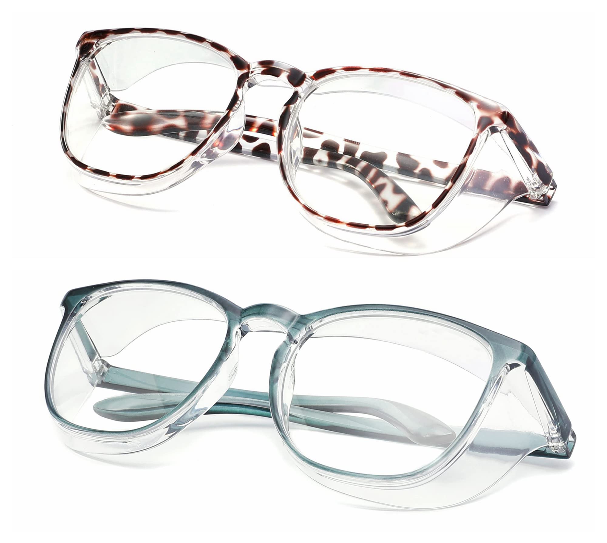 Alsenor Gafas de seguridad antivaho, gafas protectoras con bloqueo de luz azul, anti polvo, protección UV, para hombres y mujeres