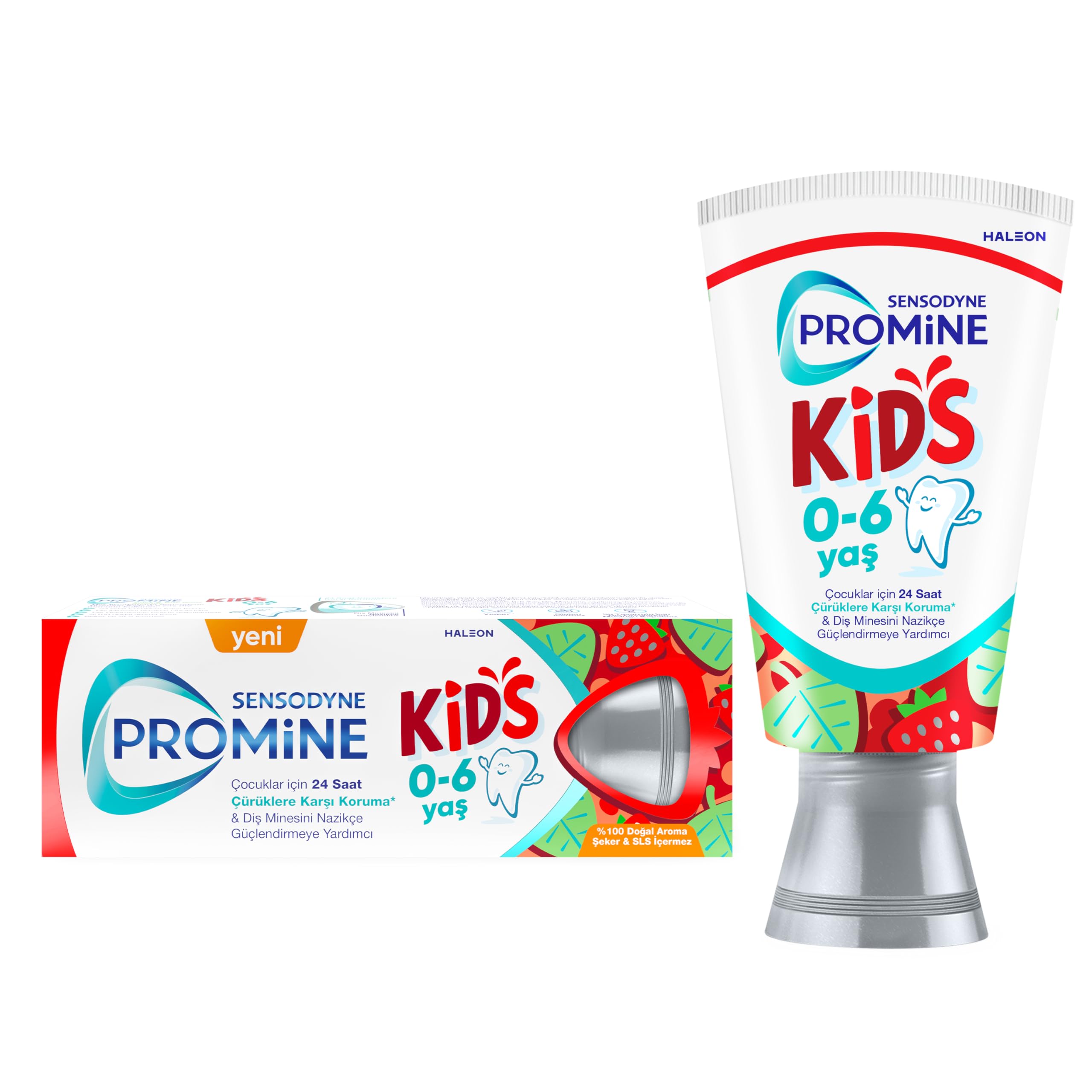 Sensodyne Promine Çocuk 0-6 Yaş Diş Macunu 50 ml - Çilek Aromalı