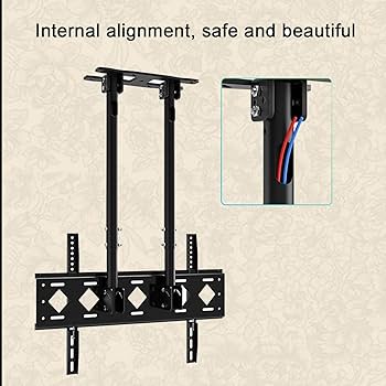 テレビ用天吊り金具 楽天市場】テレビ天吊り金具 13〜22型用 角度調整機能付き