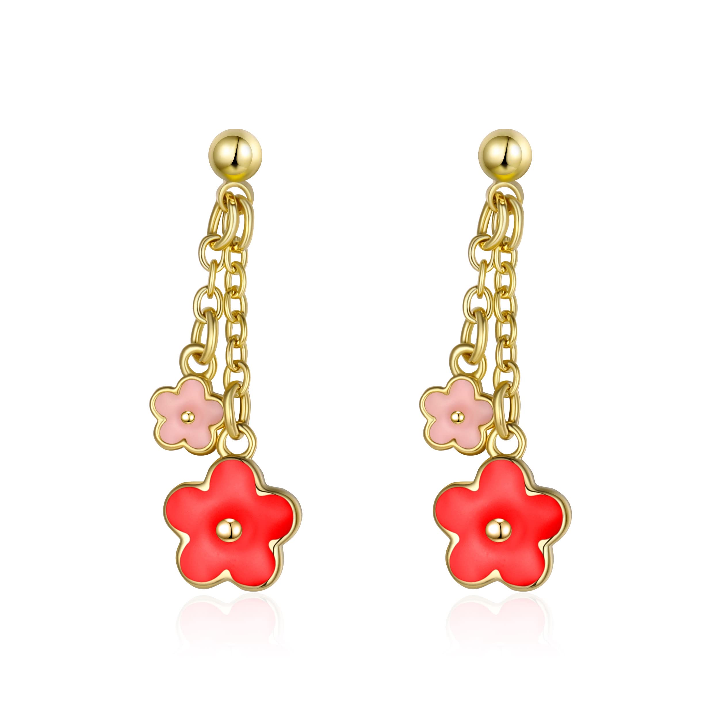 Boucles d'oreilles fleurs CFWSHJ pour femmes en banquet