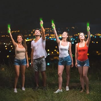 25 Pcs Glow Stick, Party Glowsticks, Ultra Bright Glow in the Dark Stick Neon Festival Party Decorations