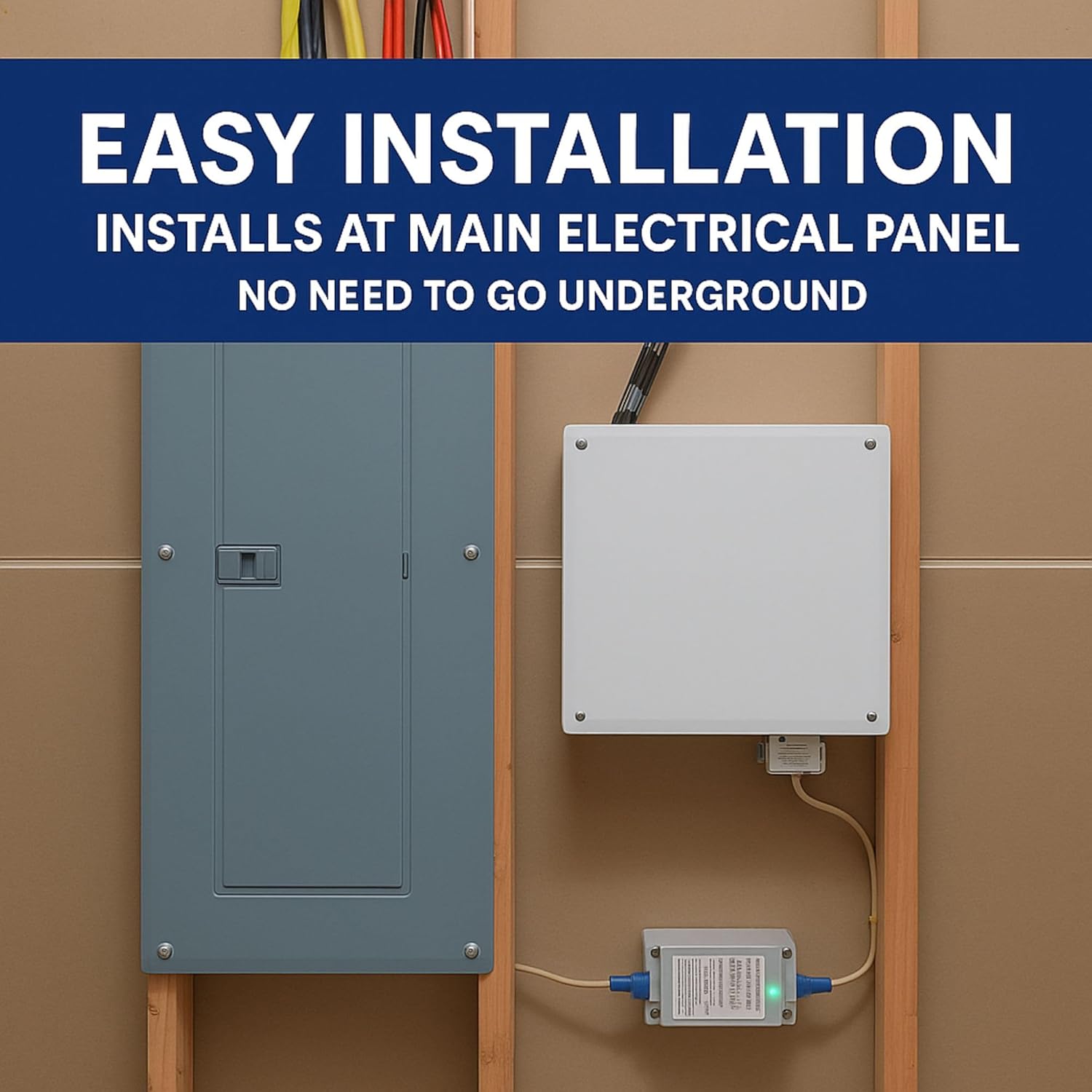 SoftStart Water Well Pump – Cuts inrush current 40% – For 0.5–1.5 HP 120V & 1–3.5 HP 240V submersible/deep well pumps – Generator & solar ready – ETL listed