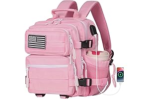 Military Tactical Backpack, Women's Pink Backpack for Women
