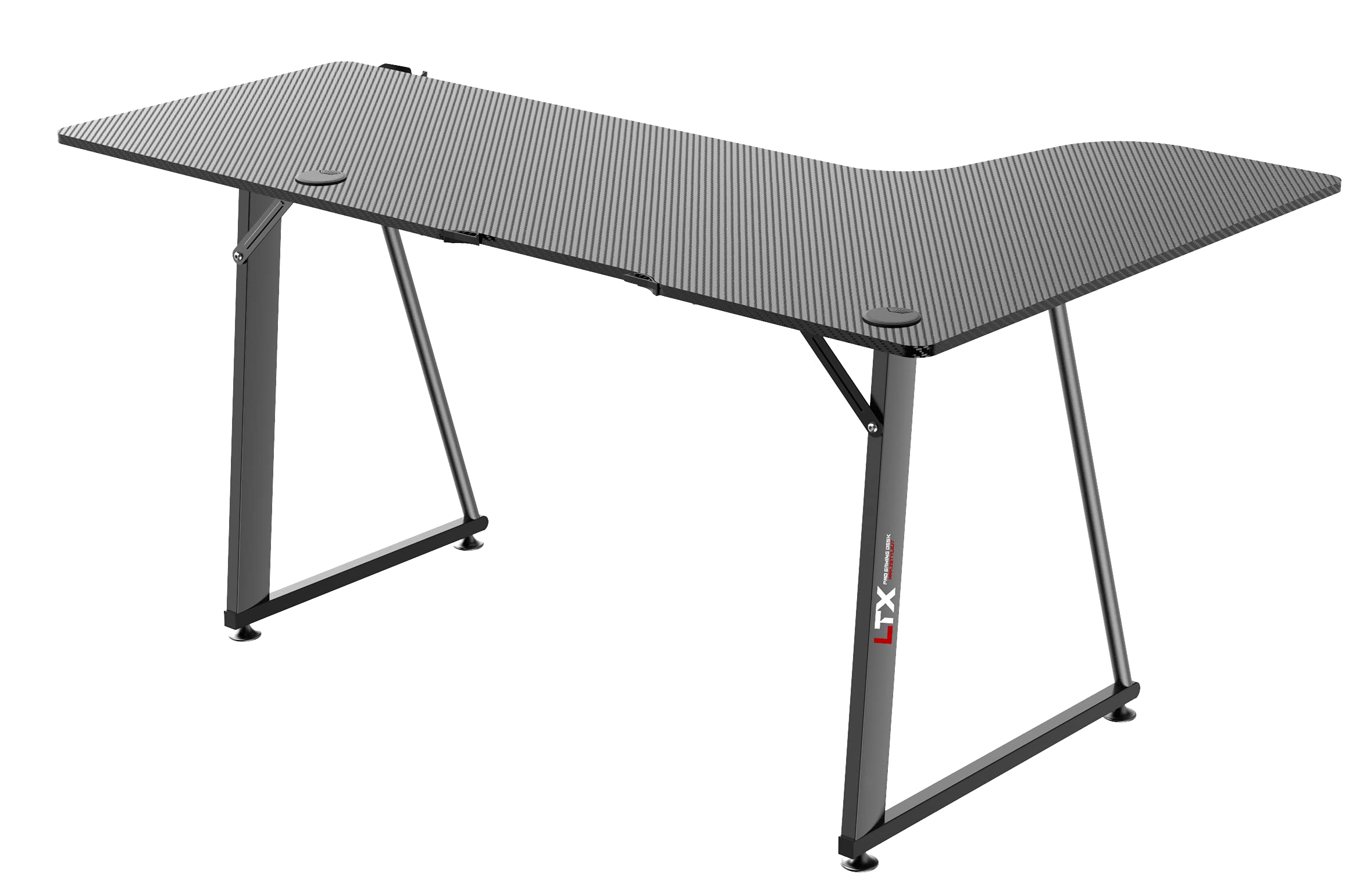 ZStyle Gaming scrivania Computer Desk Carbon cuffie Holder Laptop Glass Gaming Cable Management Ergonomic Gamer.