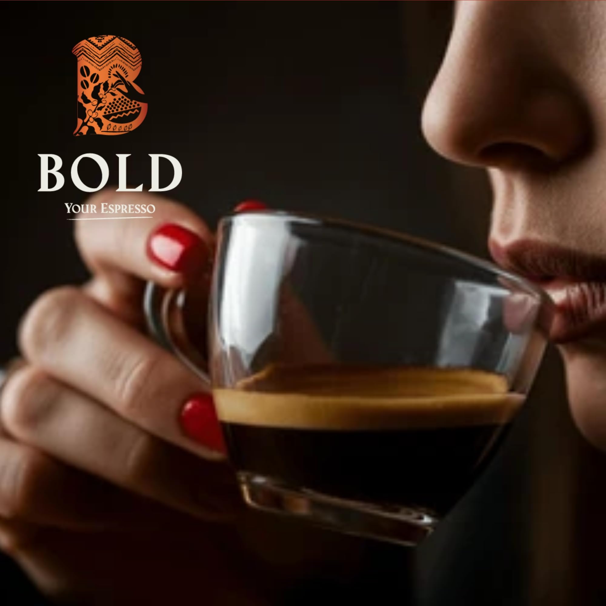 BOLD Cápsulas de Café Ristretto Compatibles con Nespresso, 200 Cápsulas de Aluminio, Intensidad 11, Café Espresso Intenso y Cremoso