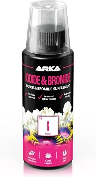 Iodine Supplement Marine Aquarium 118 ml - Iodide & Bromide for Corals