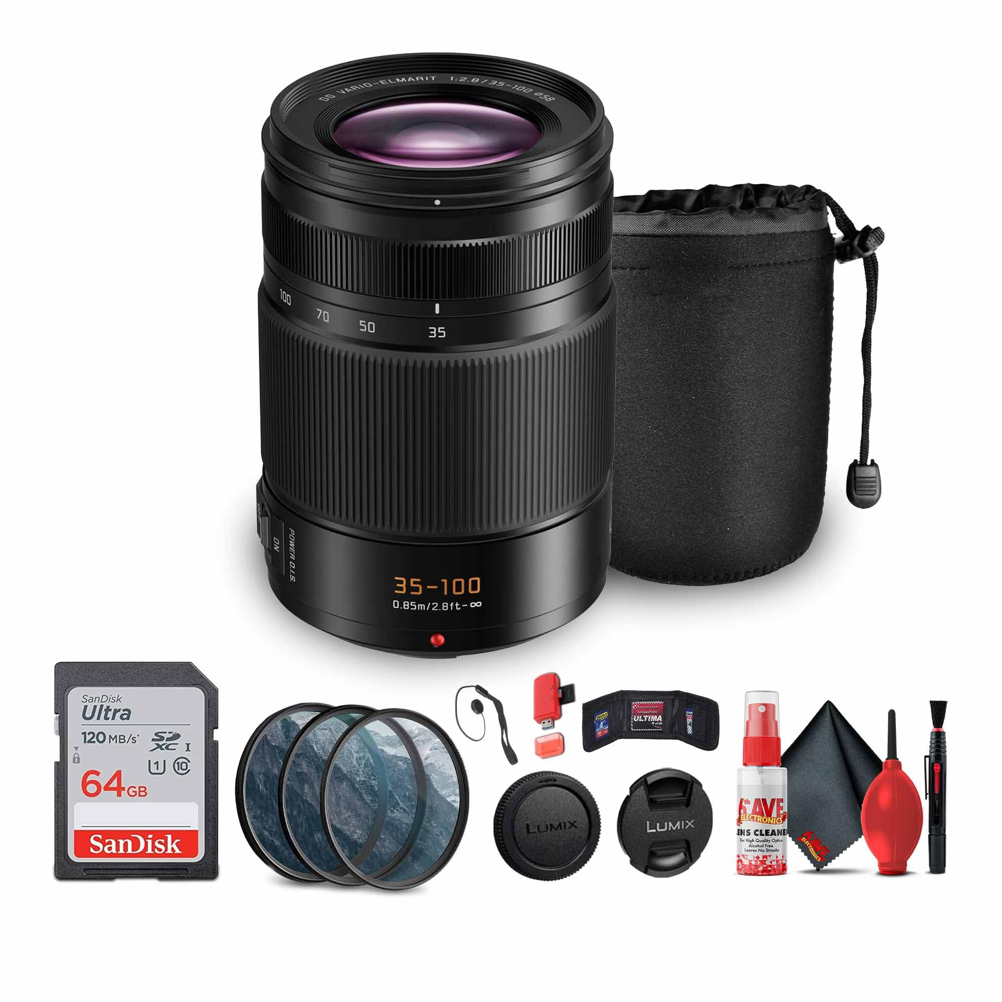 Amazon.com : Panasonic Leica DG Vario-Elmarit 35-100mm f/2.8 Lens