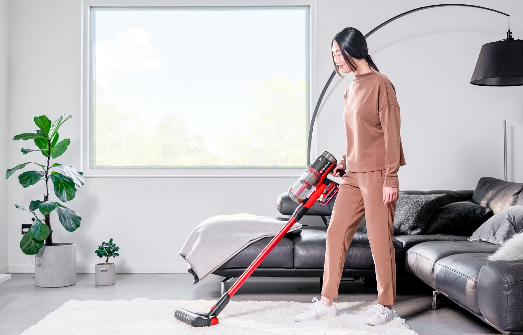 Einhell TE-SV 18/270 Li BL-Solo Aspirateur-balai sans fil 18 V 270 mbar sans charbon sans sac 3 modes de puissance système de filtration triple