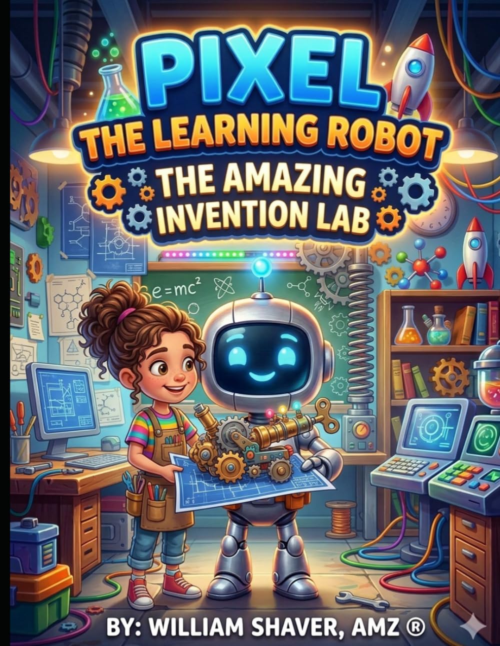 PIXEL THE LEARNING ROBOT: THE AMAZING INVENTION LAB