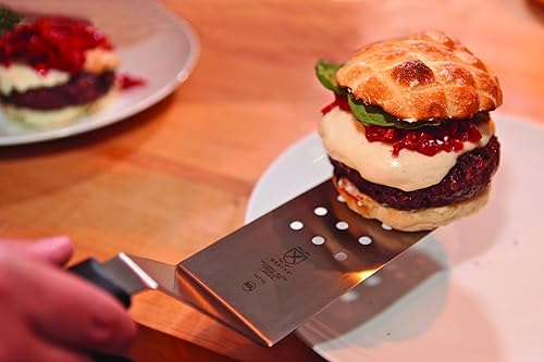 Vista 160 de Mercer Culinary Millennia - Espátula de 8 x 3 pulgadas Negro