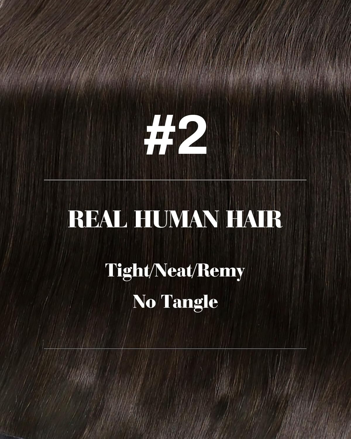 Hetto Butterfly Weft Hair Extensions Human Hair Dark Brown High Density Bundles for Instant Volume Boost Real Hair 16 in 80g