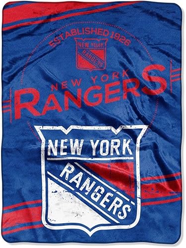 Miniatura 9 de Manta de felpa con licencia oficial de la NHL "Stamp", multicolor, 59.8 x 79.9in