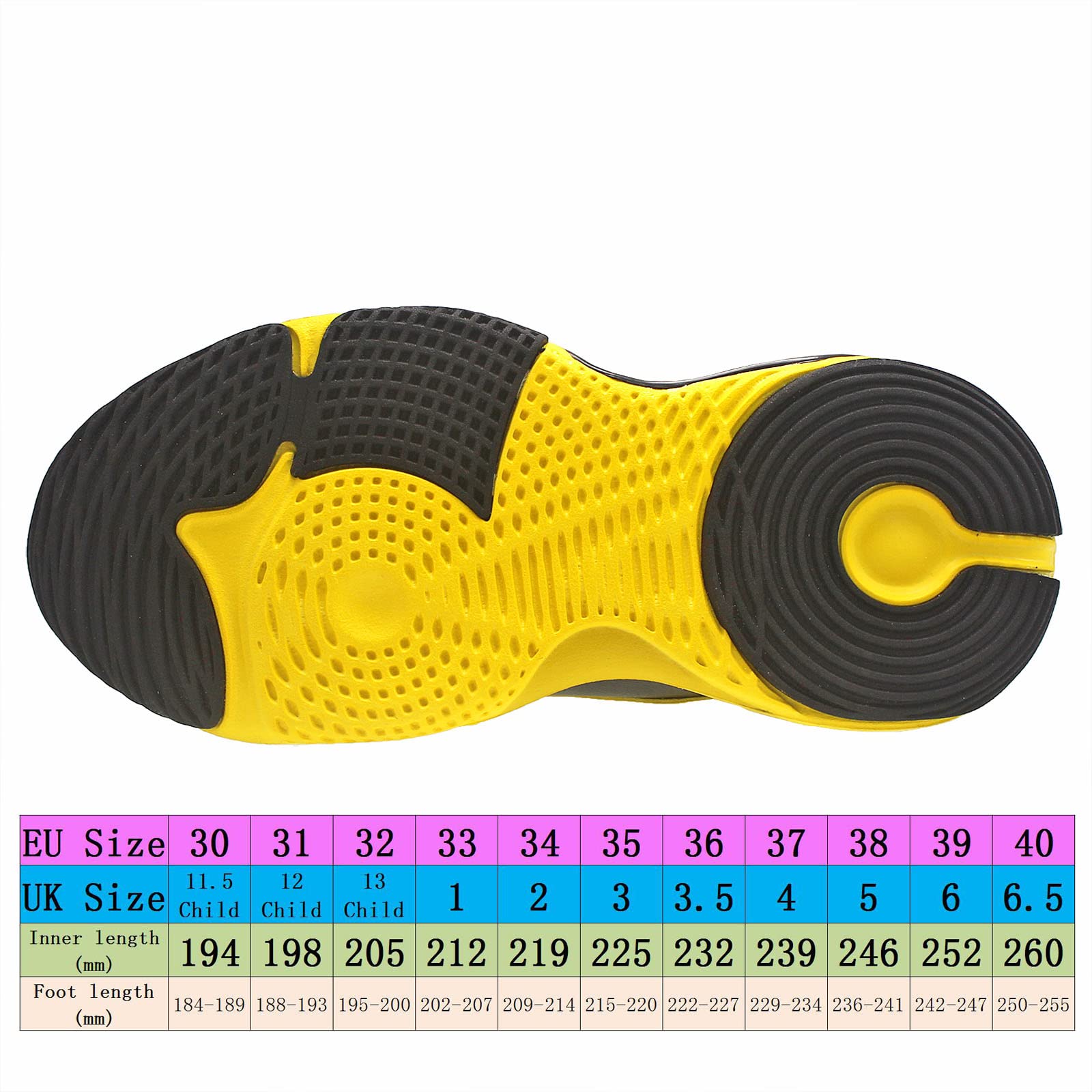Chaussures de Basket-Ball pour Enfants, Baskets Mode Garçons 30-40
