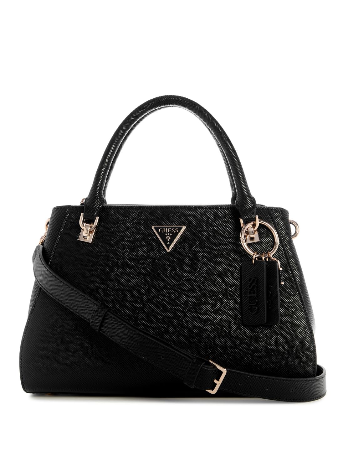 GUESS Noelle II Luxury Satchel Black