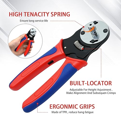 Miniatura 6 de 338PCS Deutsch Kit de conectores 2 3 4 6 8 12 pines Conectores DT Deutsch Herramienta de prensado impermeable Conector eléctrico Kit de herramientas