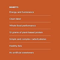 Vista 4 de POSSIBLE Snack Bar - Snack de comida integral para apoyar un estilo de vida saludable y activo, 0.35 onzas de proteína orgánica a base de plantas