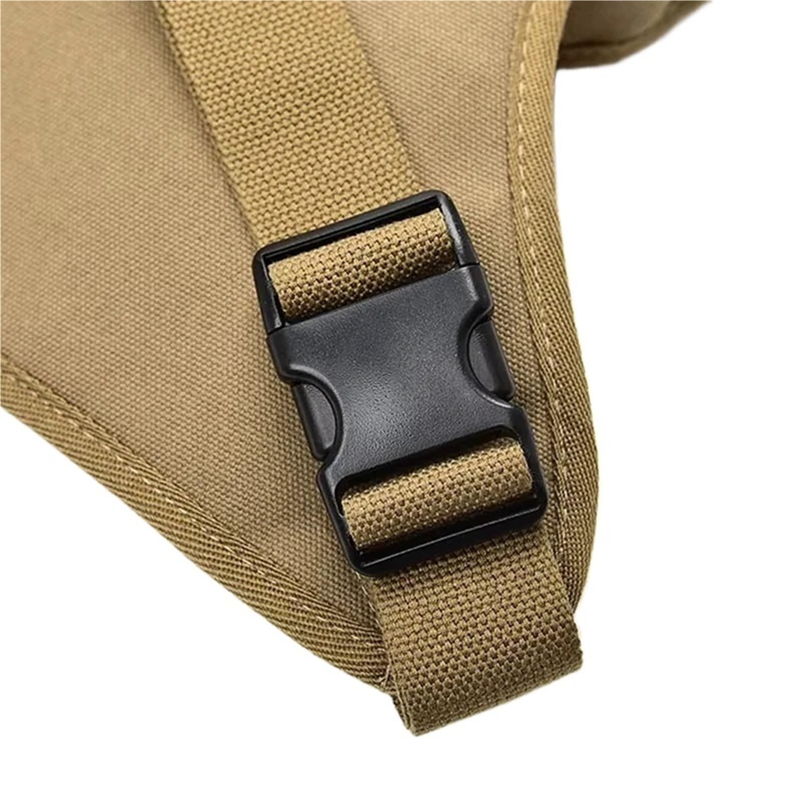 Bolsa Pierna Moto Riñonera de Nailon for Hombre, Estilo Informal, for Montar en Motocicleta, for el Muslo, for Viajes y riñonera(Black)