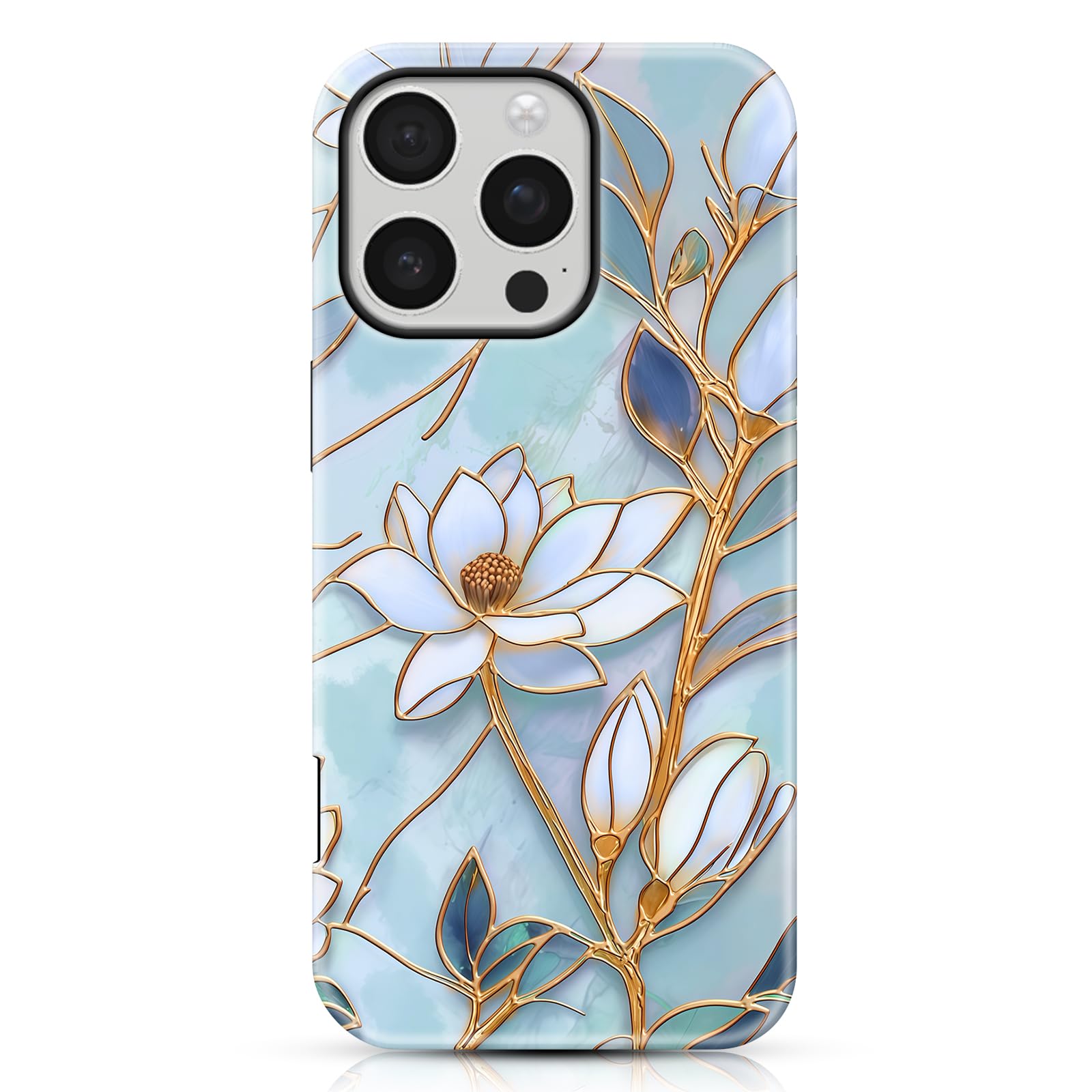 Coque iPhone 16 Pro antichoc finie les rayures motif fleurs - 8
