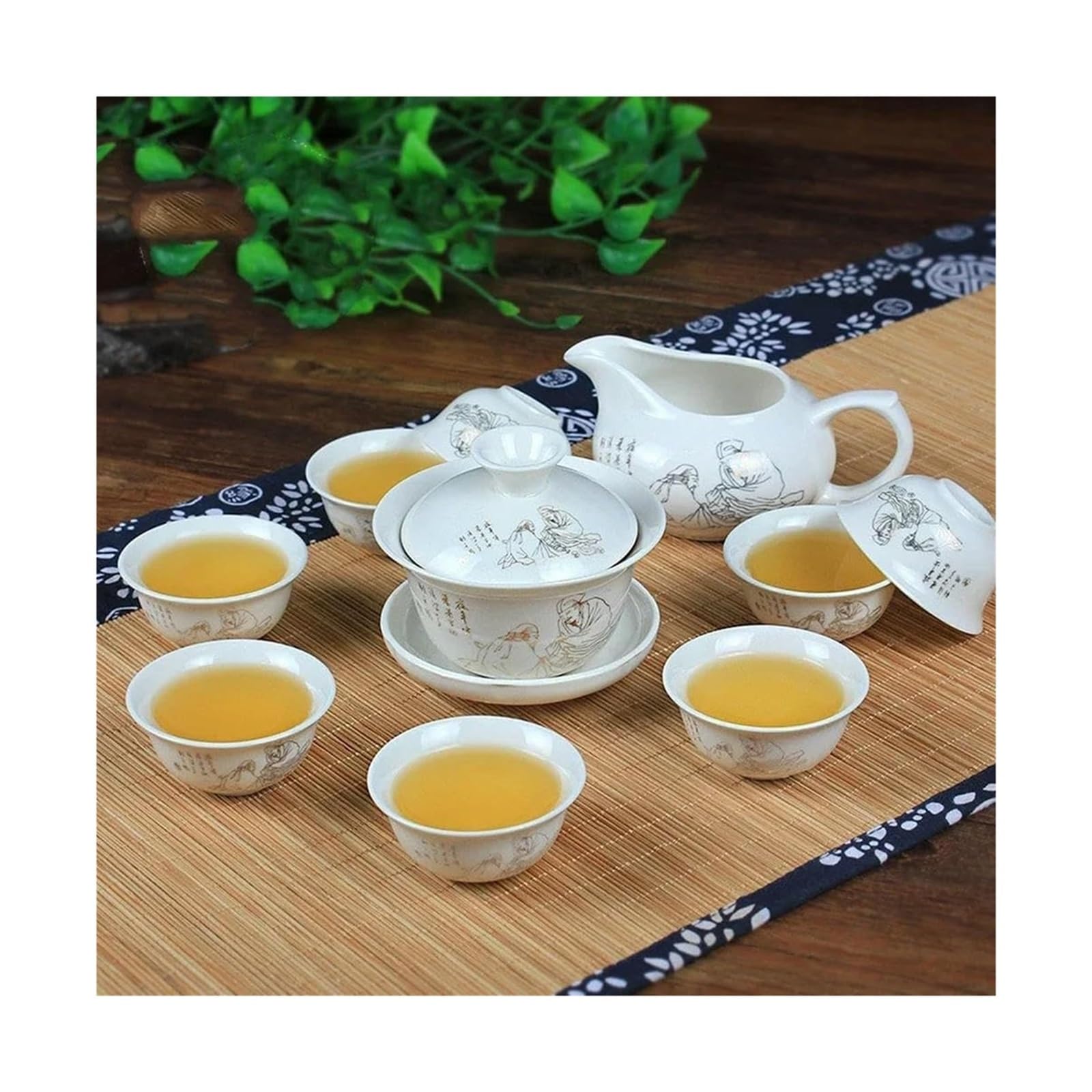 Ceramiczny zestaw do chińskiej herbaty Kung Fu