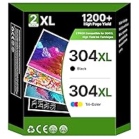 304 XL 304XL Cartucce Sostituzione per HP 304 Nero e Colore d'inchiostro per HP 304