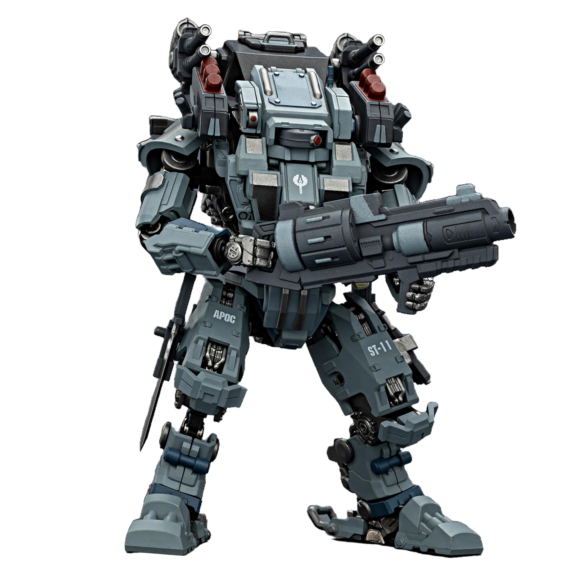 TOYVERSE Joytoy 1/25 Action Figure Dark Source, Apoc Series Bedrock Sentence Heavy Fire Assault Mech ST-8611, Movable Joints Character Model, from 15 Years โ image 1