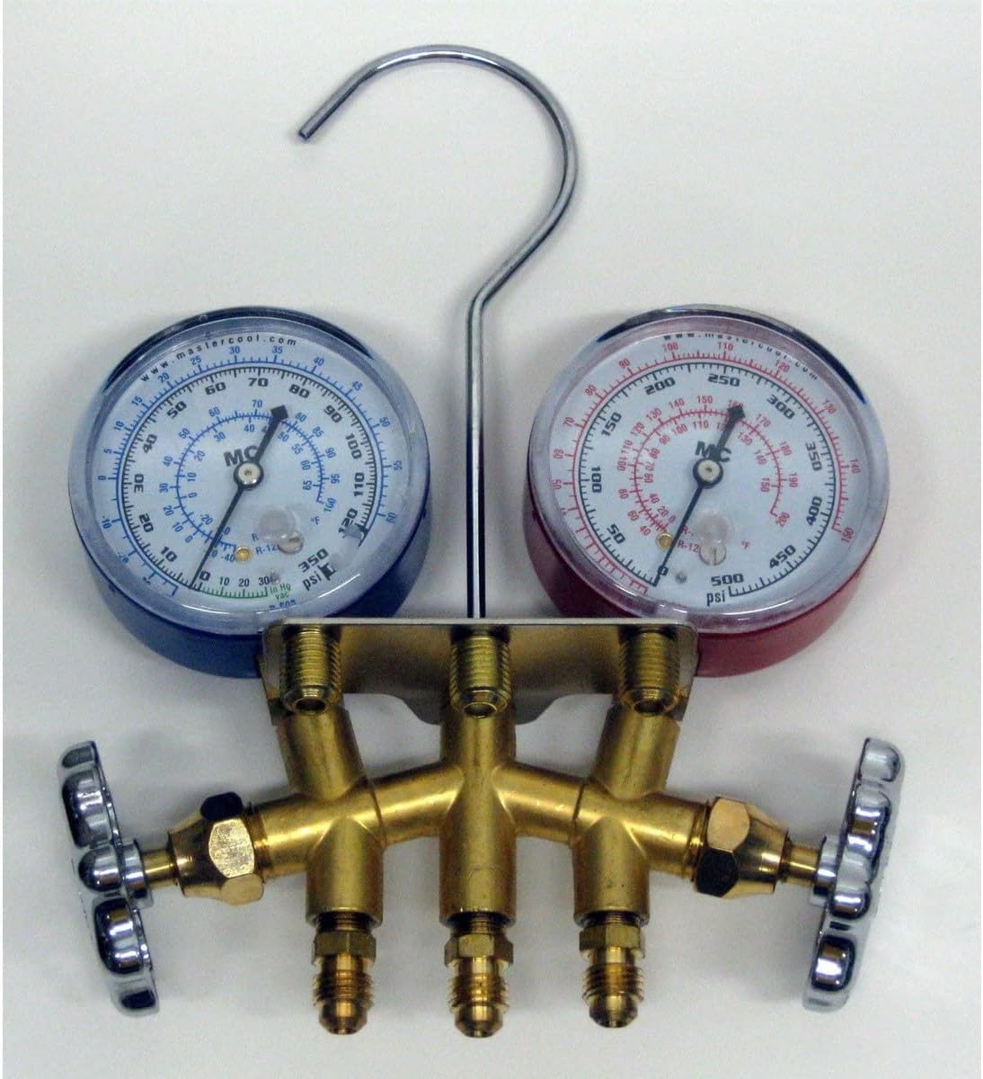 Replacement for 33661 Mastercool HVAC Air Conditioning Refrigeration Manifold Gauges w 60"