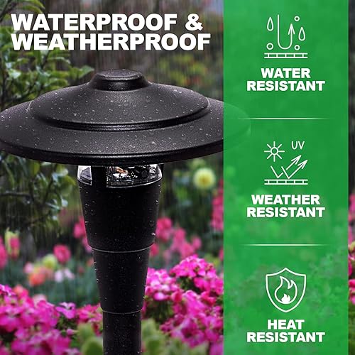 Miniatura 5 de GreenLighting Luces exteriores de bajo voltaje  Luces modernas de estaca de camino de horizonte  Luces de pasarela, luces de jardín y césped,