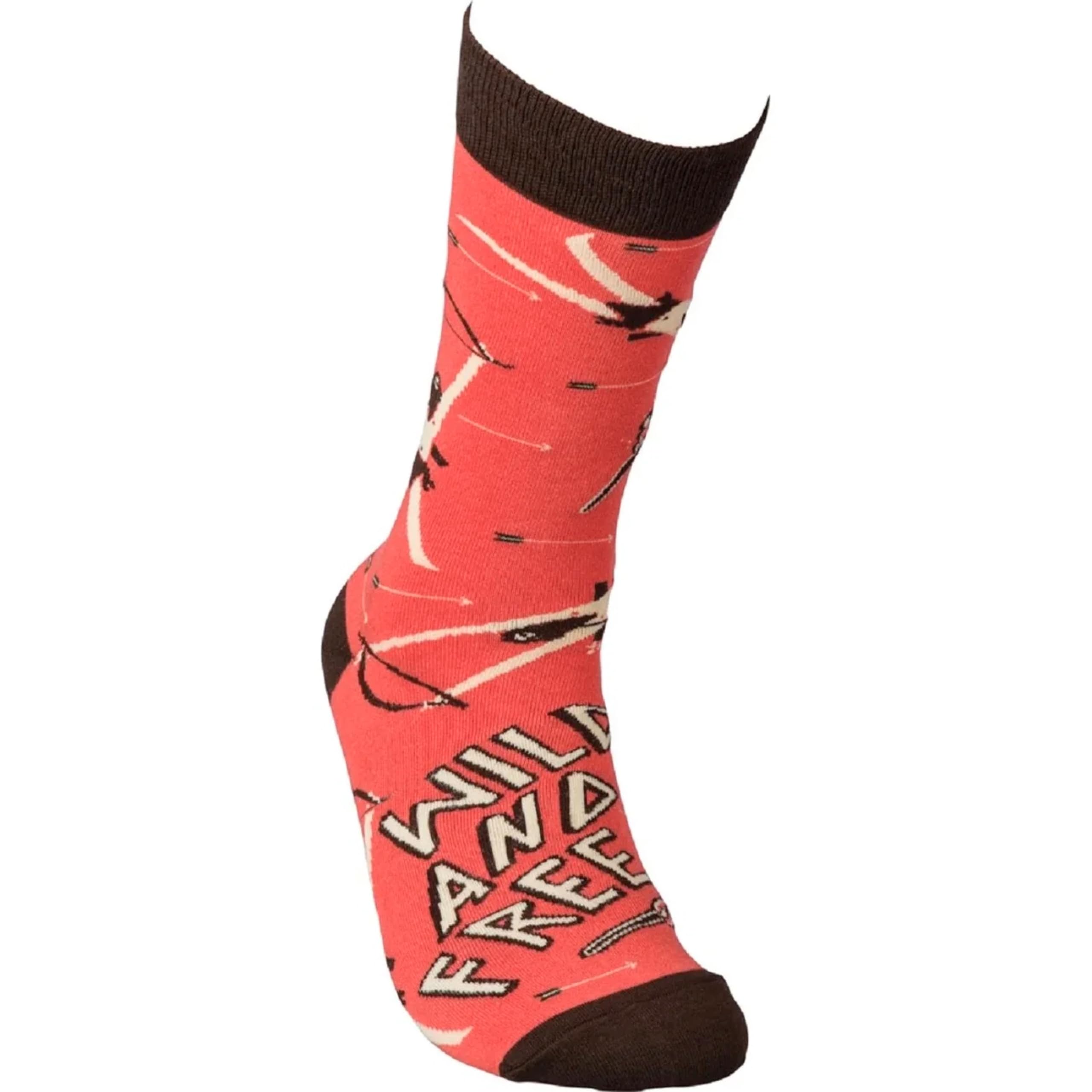 Primitives By Kathy Boys Red, Black Socks - Wild & Free