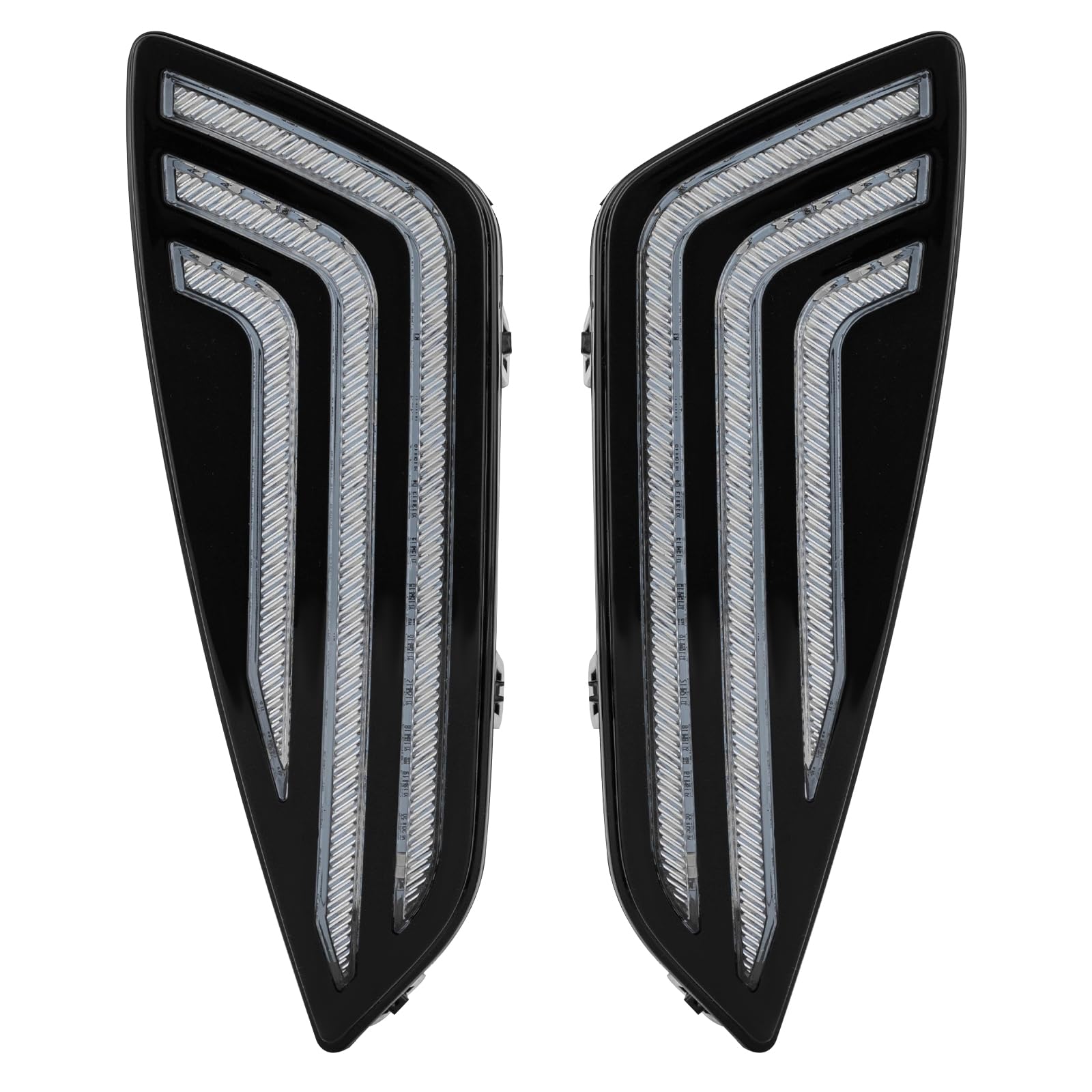 LED Daytime Running Light Compatible with 2021-2023Toyota Sienna XSE,Running Driving Light Turn Signal Fog Lamp Driver Left and Passenger Right Side