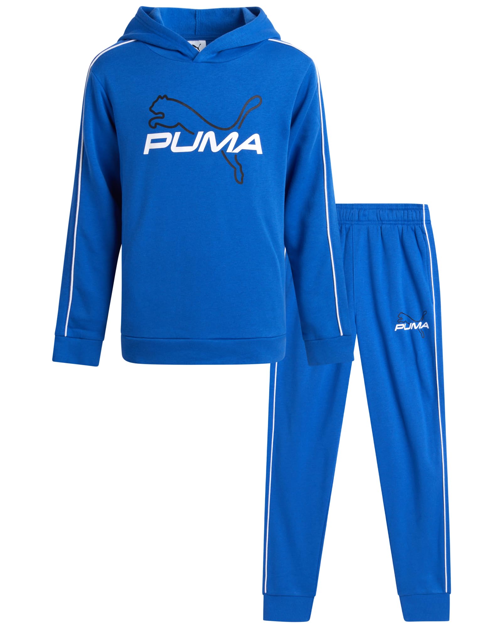 Boys 2 Piece Fleece Pullover Hoodie Sweatshirt & Jogpants (Sizes 8-16)