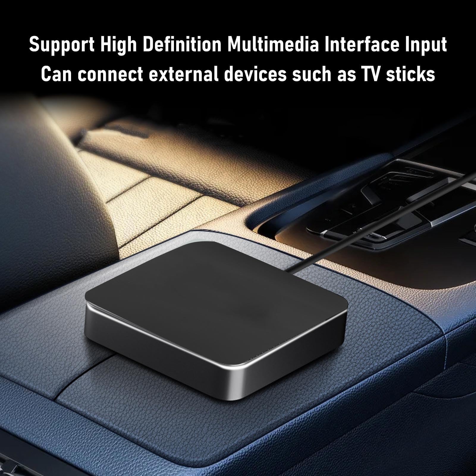 Adattatore Wireless Automatico, Supporto per la Navigazione 'auto, Smartphone di Proiezione Video, Colori Muti Automatici
