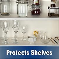 Vista 3 de Revestimiento de estante, revestimiento de cajón, revestimiento de gabinete de 17.7 pulgadas x 20 pies para armarios de cocina, revestimientos