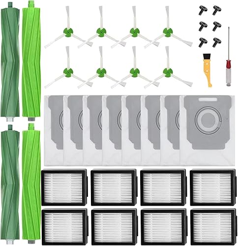 Accesorios de piezas compatibles con iRobot Roomba evo i1 i2i3 i3 i4 i6 i7 i7 i8 i8Plus E5 E6 E7 J7 I E J Series Cepillo de rodillo de aspiradora