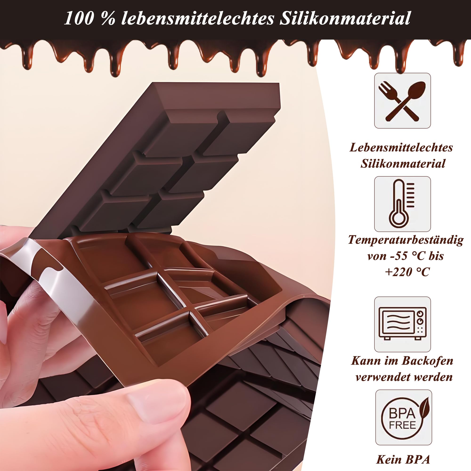 Tavoletta Dubai Chocolate Singola - Cioccolato, Novità, Stampi in