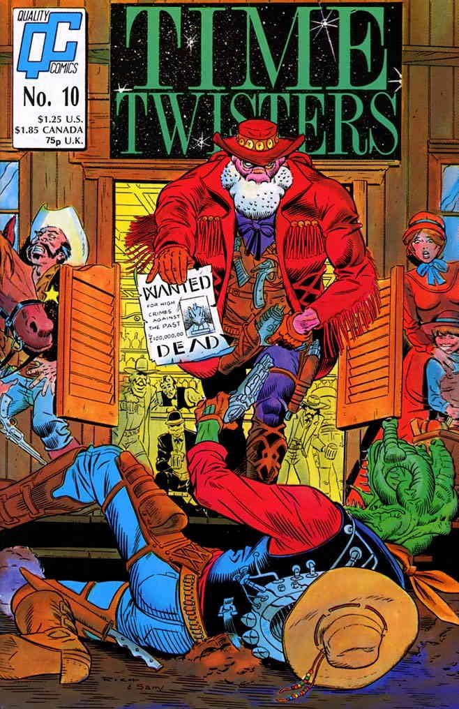 Time Twisters 10 VG ; Fleetway Quality comic book