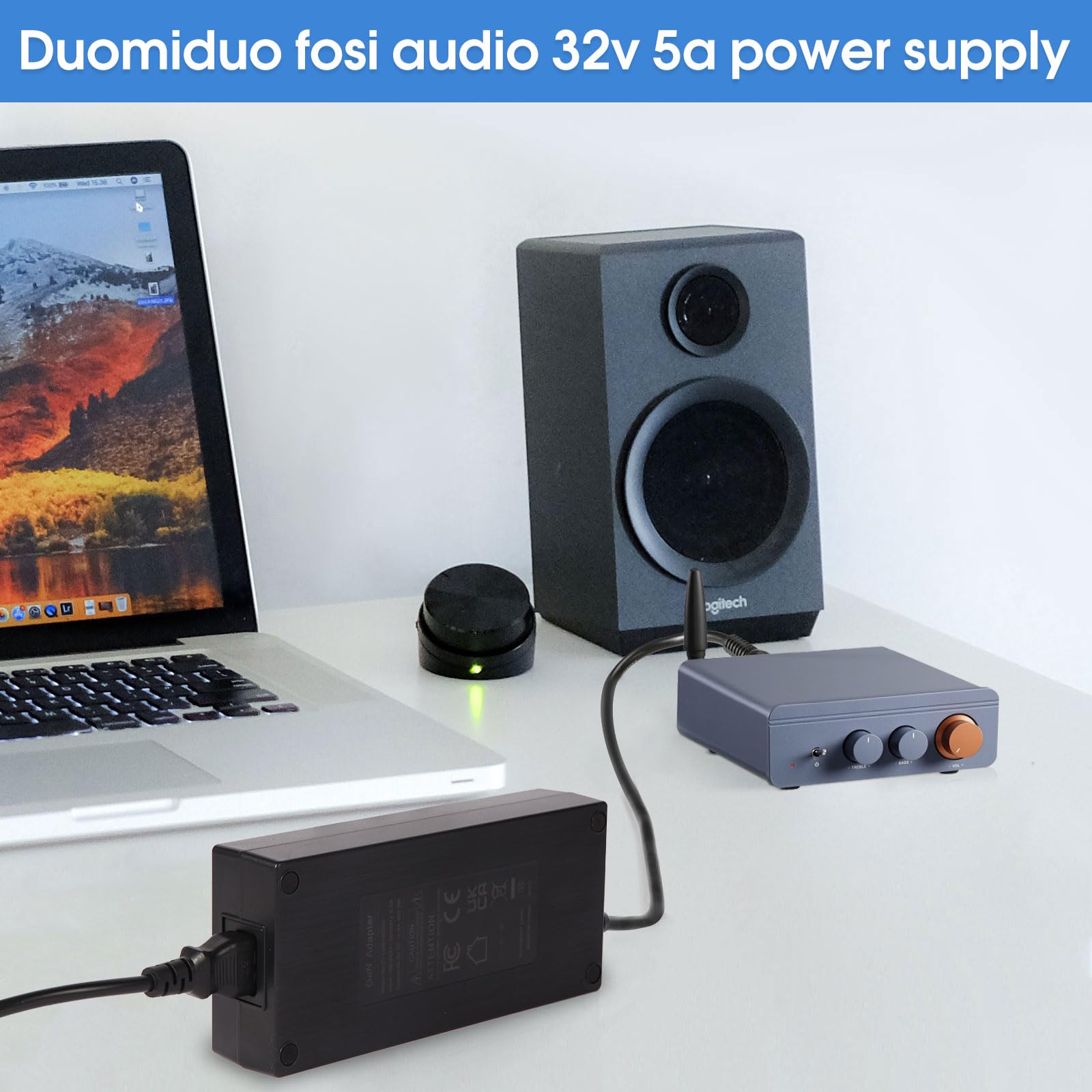 DC48V Netzteil 480W 48V 10A Adapter für Home Audio Verstärker | Kompatibel mit ZA3, V3, V3 Mono, TB10D, Für BT20A Pro TPA3255 Stereo Class D, Für A07 & A07 MAX & A08 PRO & A70