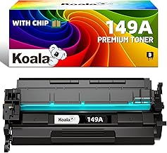 Koala 149A 149X (with Chip) Toner Compatible with HP Compatible for HP 149A W1490A 149X W1490X Black Toner for HP LaserJet Pro 4002 4002dn 4002dw 4002n MFP 4102 4102fdn 4102fdw (Black, 1 Pack)