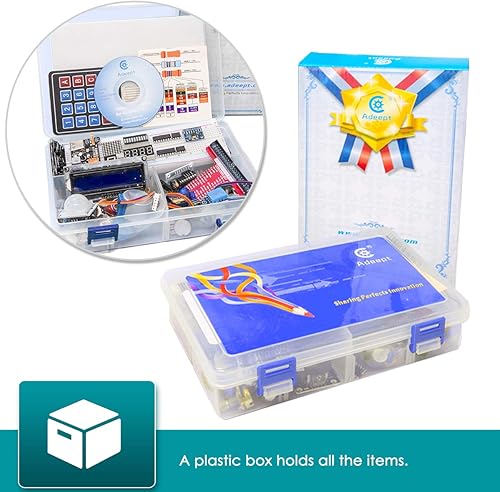 Miniatura 6 de Adeept GPIO cable de Ultimate principiantes Kit de aprendizaje para Raspberry Pi 3 2Modelo BB  Python ADXL345DC Motor