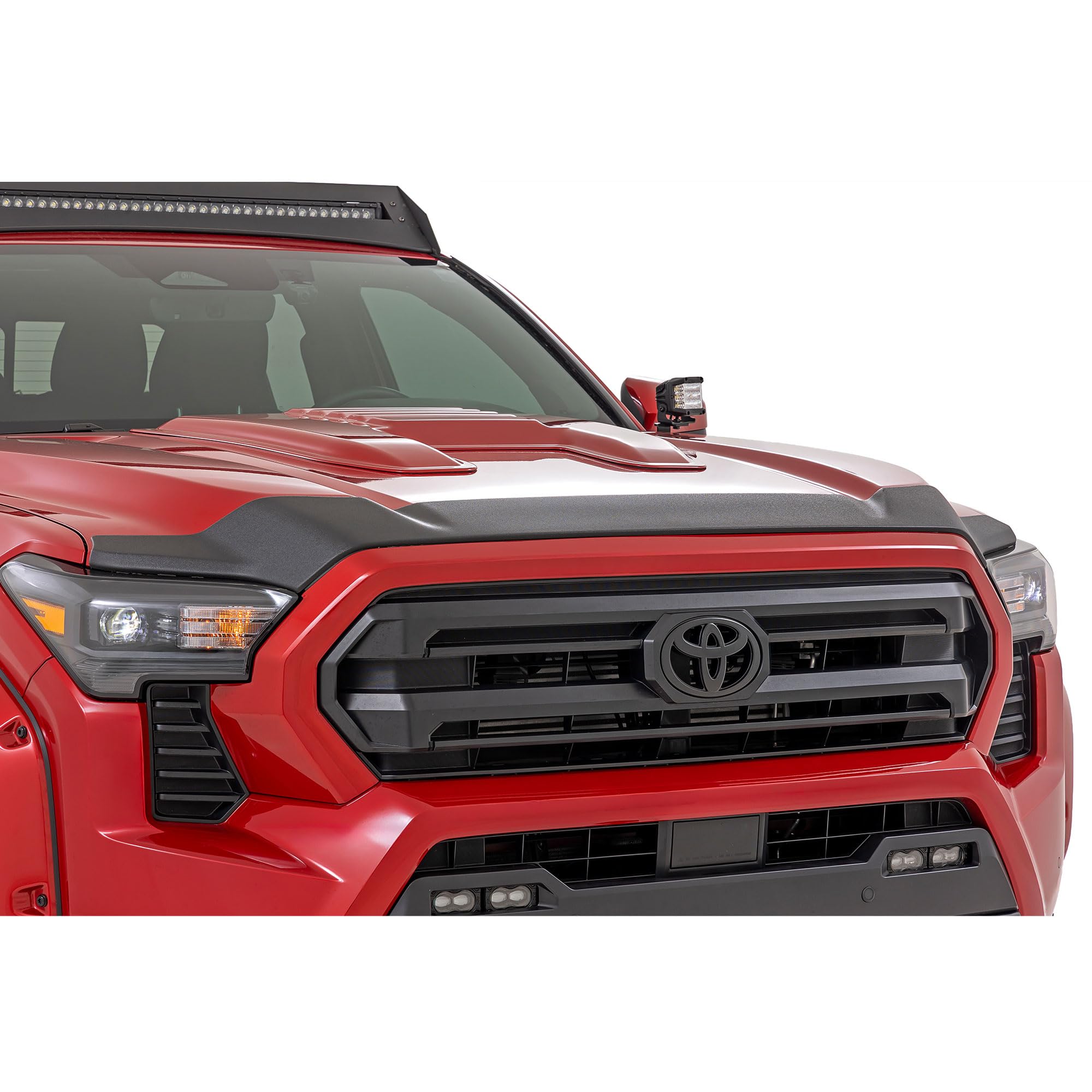 Condition photo showing New/Like New for rough country hood protector for toyota tacoma (2024-2026) - high-density thermoplastic, no-drill 3m install