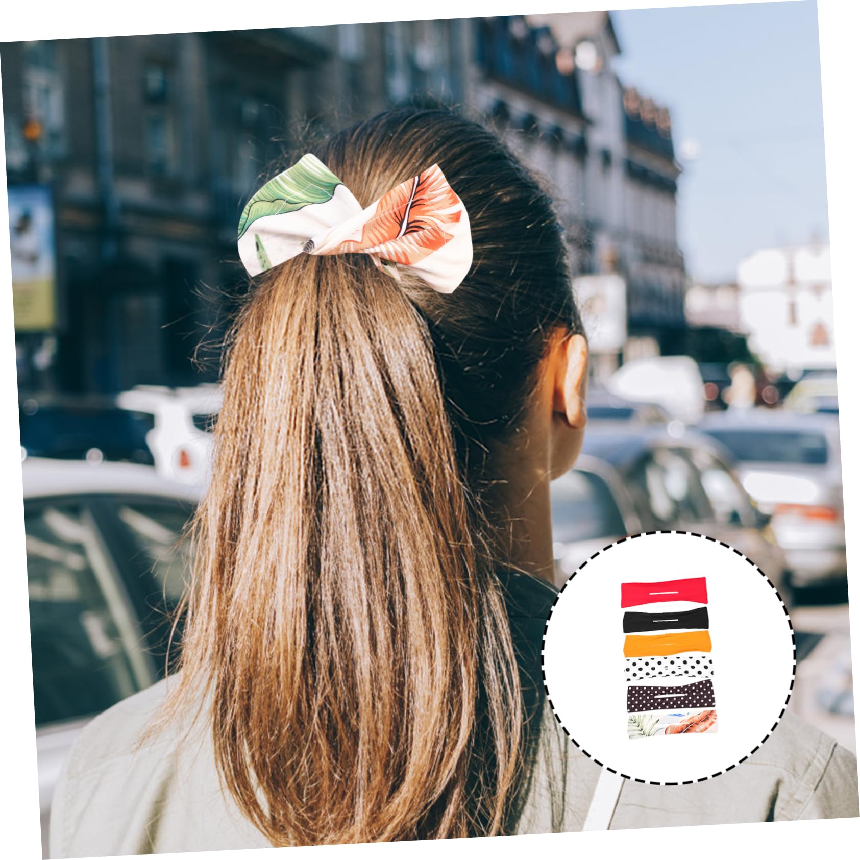 FRCOLOR 18 Stück Drehbares Stirnband Für Mädchen Haargummis Haarknotenformer Ballett Dutt Maker Haar Accessoire Dutt Maker Damen Stirnband Wiederverwendbarer Dutt Stoff Frisur