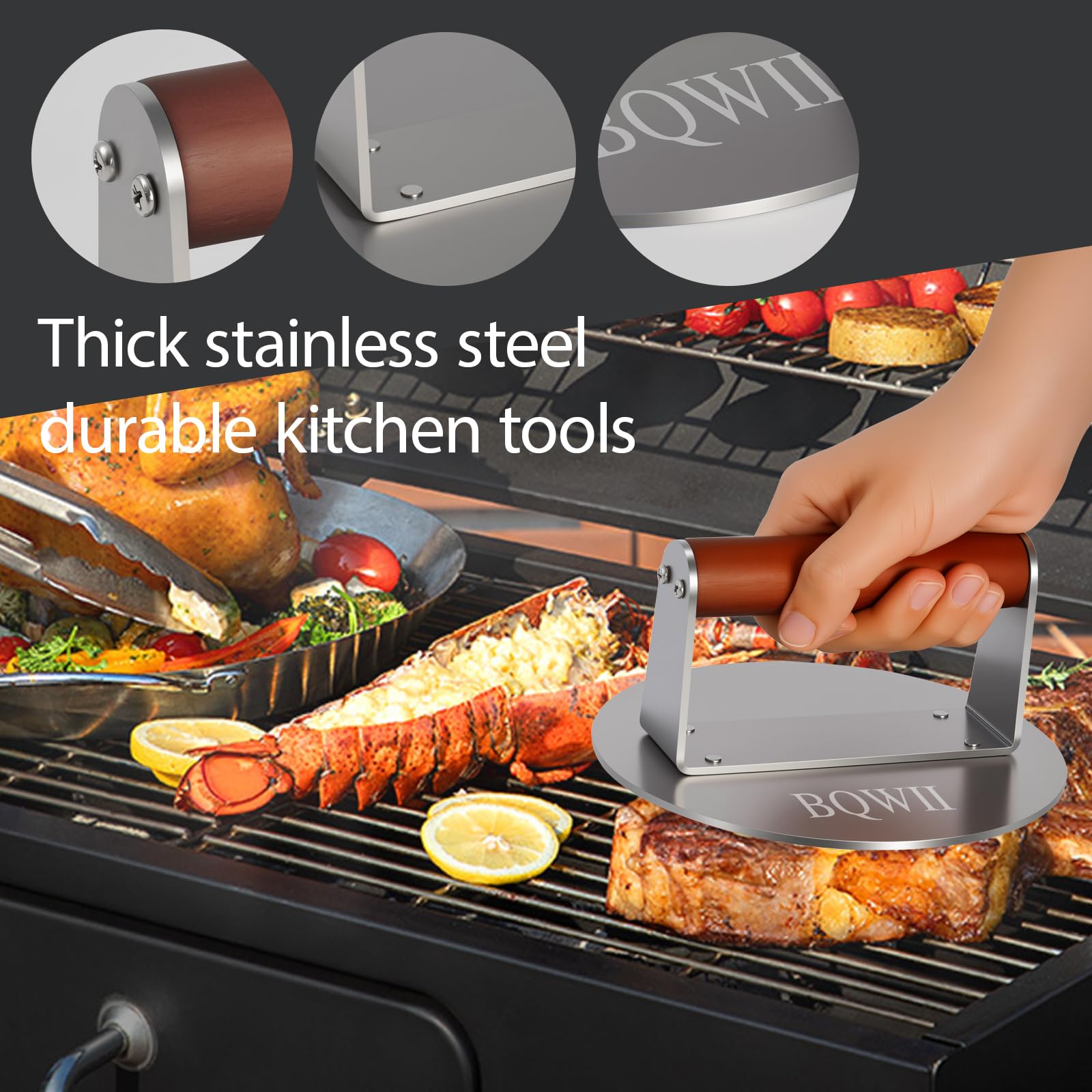 Burger Press - Make Perfect Patties Every Time -6 Burger Press - Make Perfect Patties Every Time -6