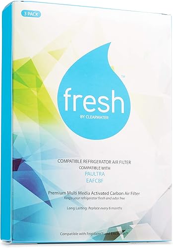 Miniatura 9 de Filtro de aire Paultra Frigidaire de repuesto compatible con Pure Air Ultra EAFCBF paquete de 3 unidades - Fresh