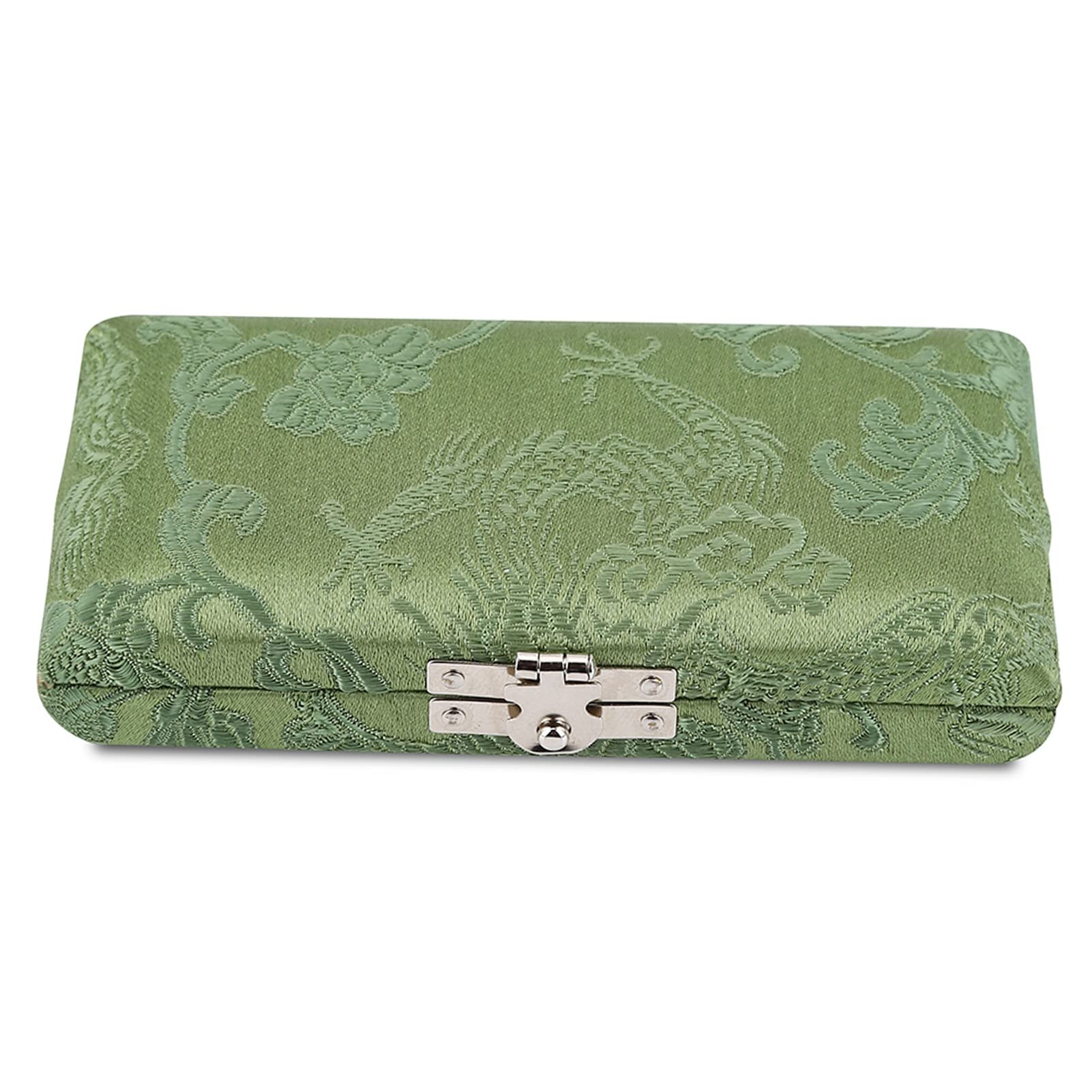 KIMISS Caja de Almacenamiento con Soporte para Cañas de Oboe de Madera de para 3 Cañas de Oboe - Estuche de Caña Duradero con Protección de Terciopelo - Accesorios para Viento y Viento de Madera