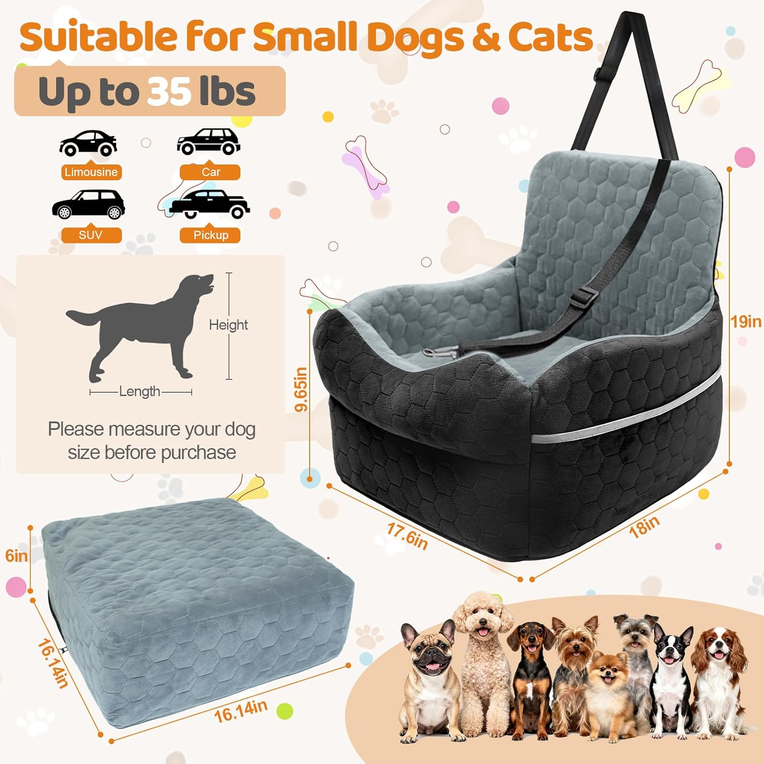 Travel in Comfort: The Ultimate Dog Car Seat Review for Small Pups