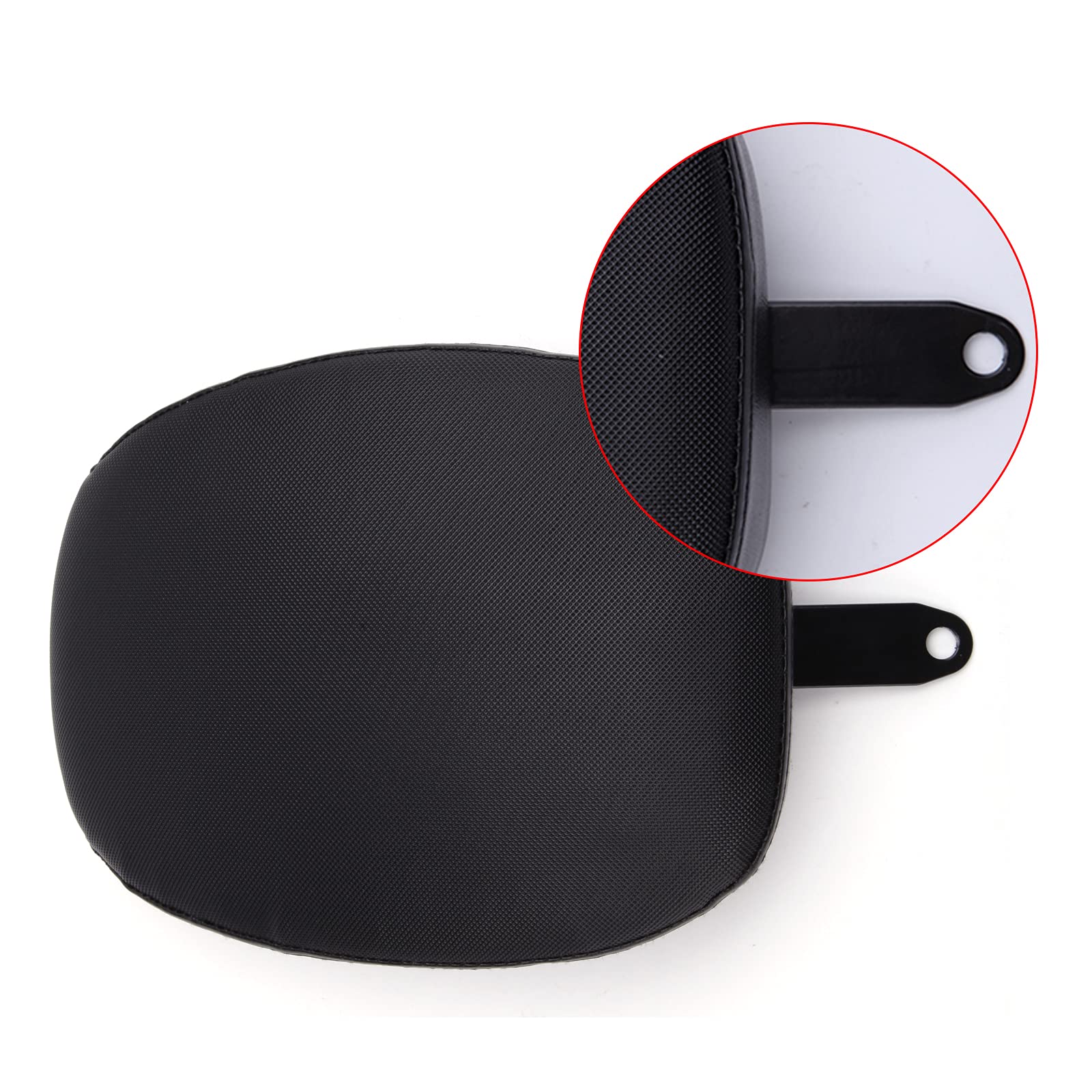 Coussin de siège moto passager arrière siège Compatible avec Sportster 48 Forty Eight XL 1200X 2010-2015 XL883 XL1200.