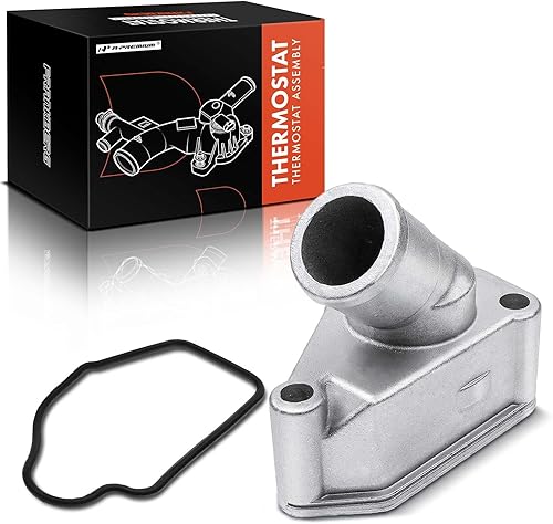 A-Premium Conjunto de carcasa de termostato con sello compatible con Chevrolet Optra 2004-2007 Suzuki Forenza Reno Daewoo Leganza Nubira Isuzu Amigo