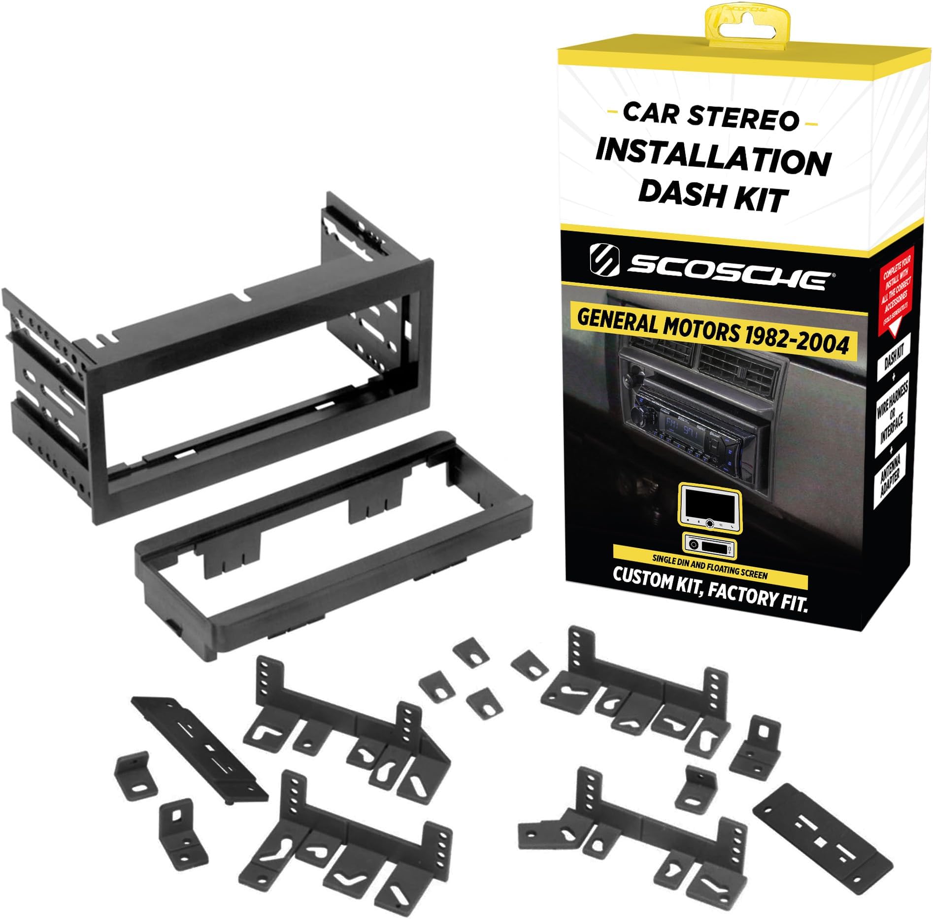 SCOSCHE GM1500B 1982-05 General Motors Multi-Purpose Mounting Kit