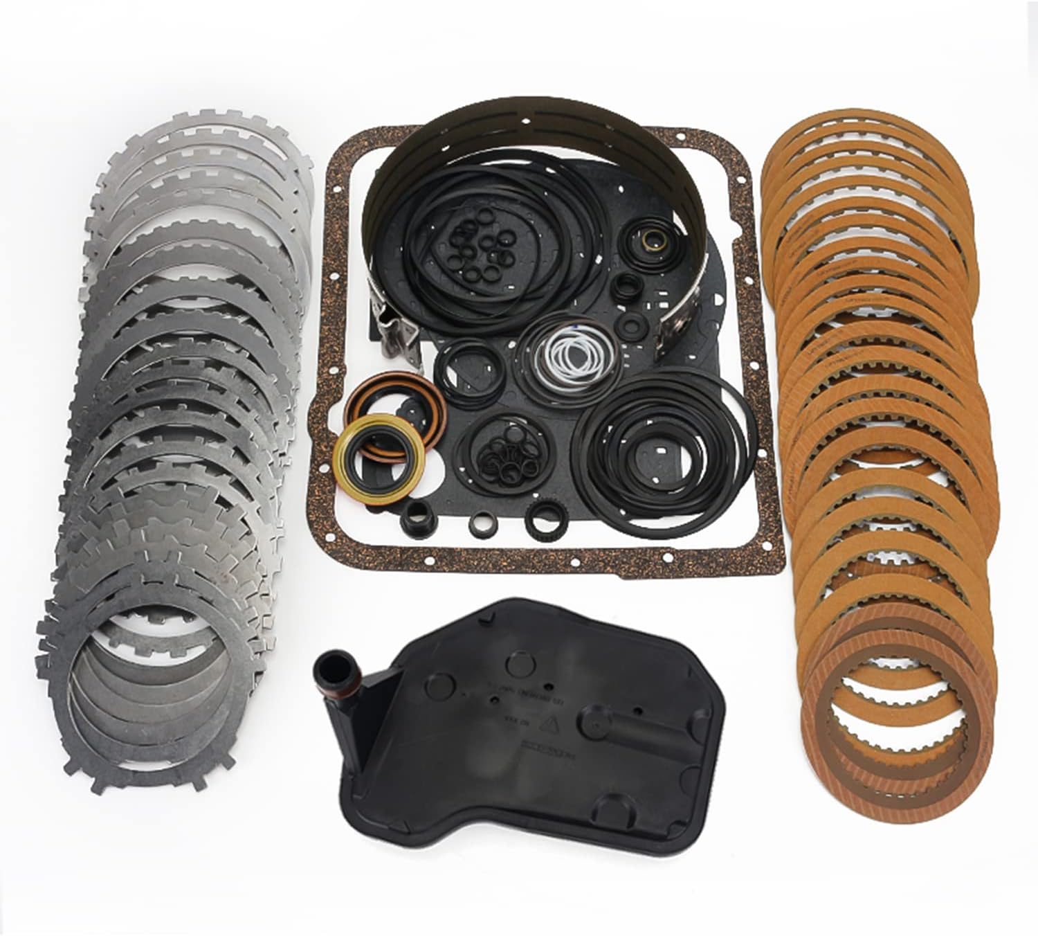 4L60E Transmission Master Rebuild Kit Compatible with GM Chevy GMC Cadillac - 1997-2003 Silverado Tahoe Sierra Suburban Blazer S10 Envoy Escalade Safari Savana Astro Camaro Firebird Sonoma