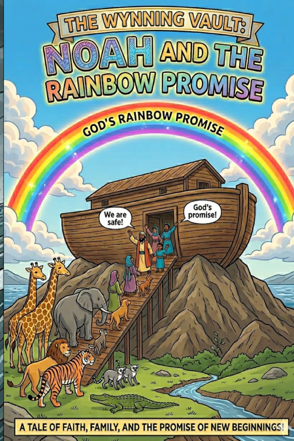 The Wynning Vault: Noah and the Rainbow Promise (The Wynning Vault: Bible Study Comic Books)